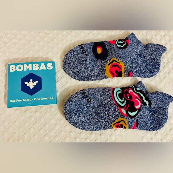 Bombas Midweight Ankle Socks Size Small - Picture 3 of 3